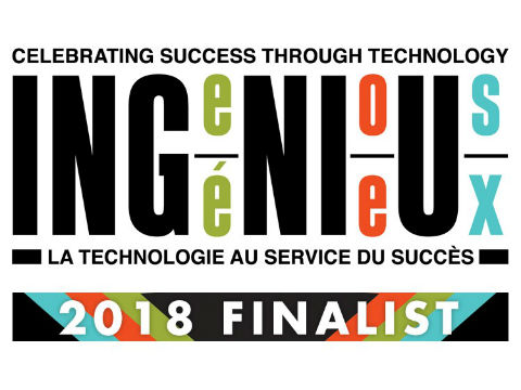 Ingenius Finalist French Logo