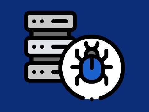 Server virus icon