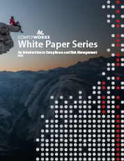 Image of our White Paper Series document an Intro to Compliance and Risk Management